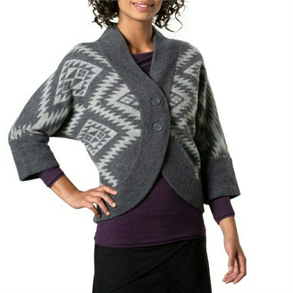HORNY TOAD 100% Lambswool Cardigan